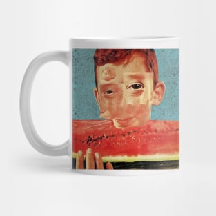 Bigger Slice - Surreal/Collage Art Mug